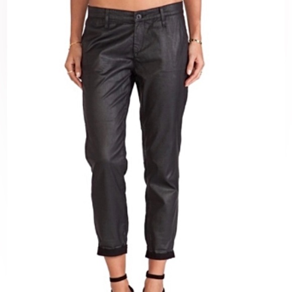 Adriano Goldschmeid Tristan Tailored Trousers in Black size 27 / 100% Lyocell - Picture 1 of 6